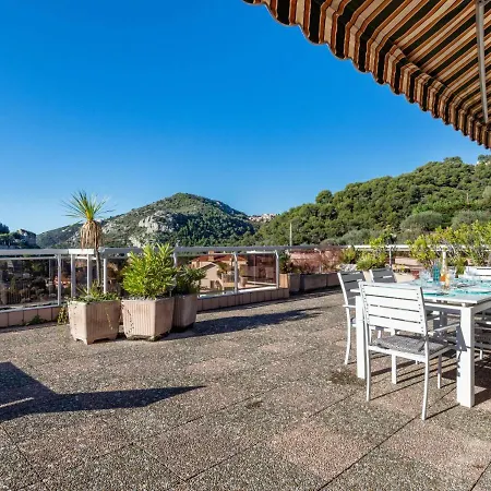 Les Balcons D'eze-1 By Interhome Daire
